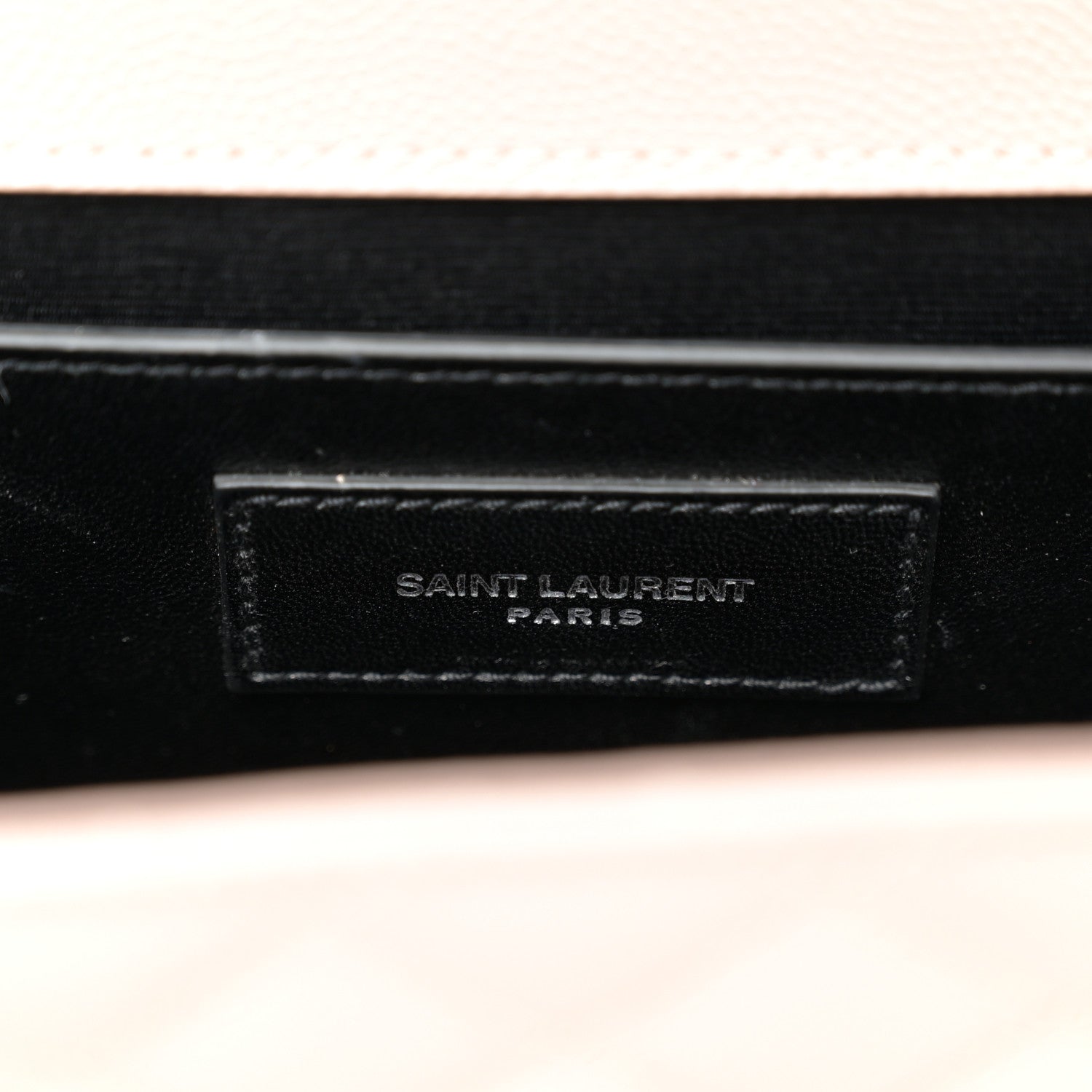 Saint Laurent Grain De Poudre Textured Mixed Matelasse Medium Triquilt Monogram Satchel Marble Pink 6 of 11