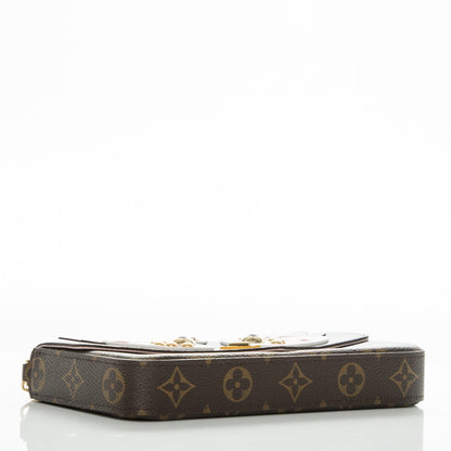 Louis Vuitton Monogram Lovely Birds Pochette Felicie Chain Wallet 4 of 8