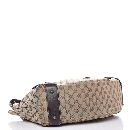 Gucci Monogram Medium Pelham Shoulder Bag Dark Brown 18 of 29