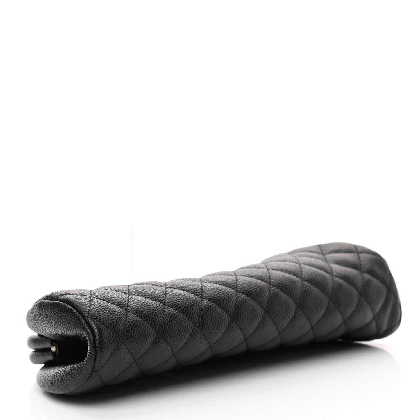 Caviar Quilted Timeless Clutch Black