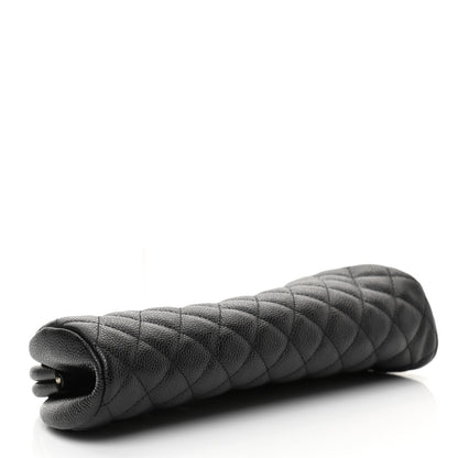 Chanel Caviar Quilted Timeless Clutch Black 8 of 16