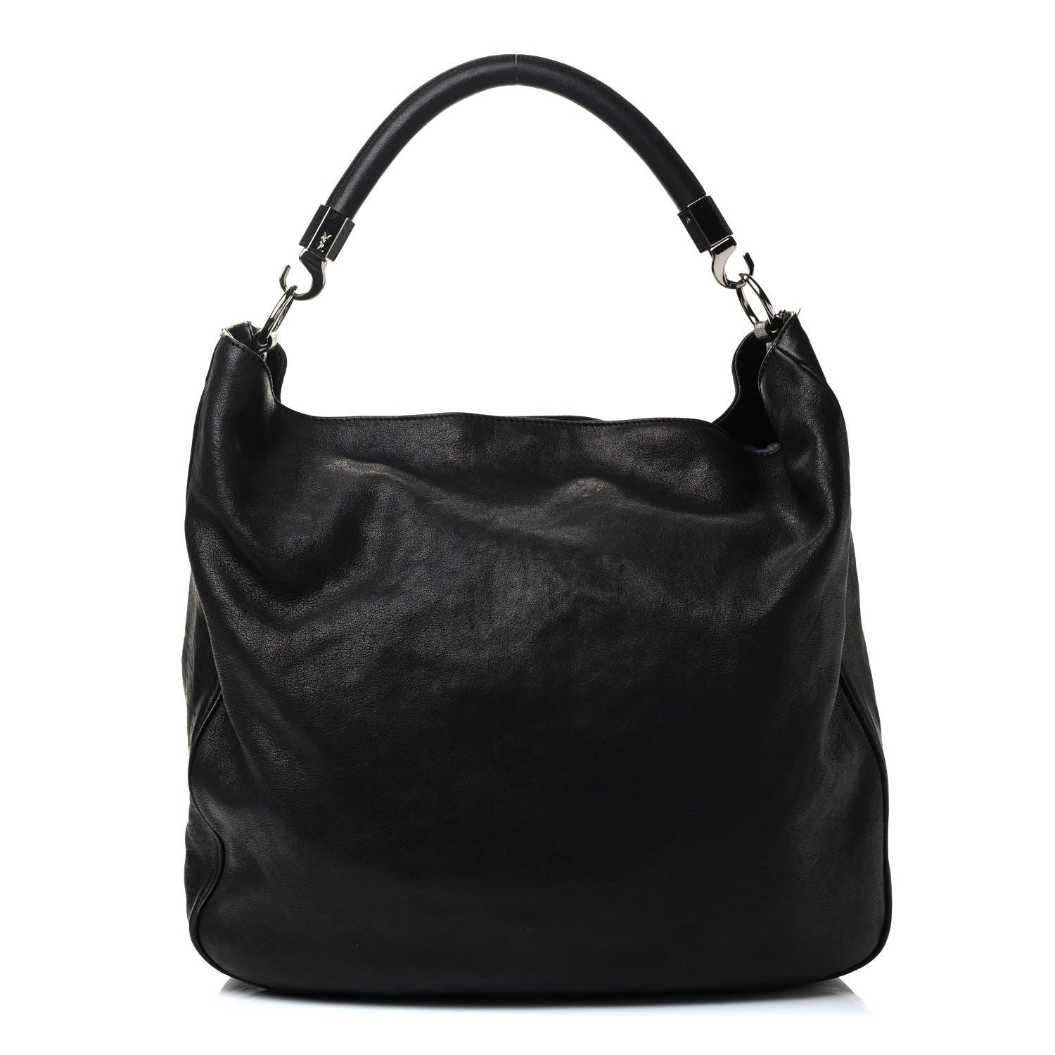 Saint Laurent Sheepskin Large Roady Hobo Black 1 of 8