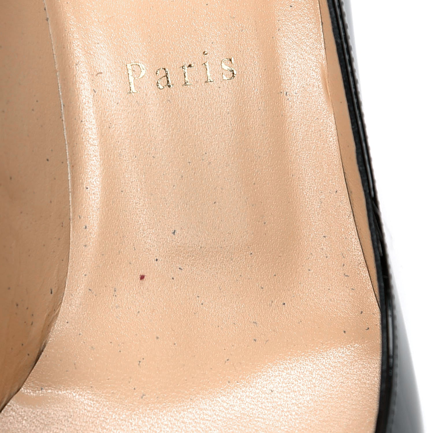 Christian Louboutin Patent Cadrilla 70 Pumps 37.5 Black 6 of 8