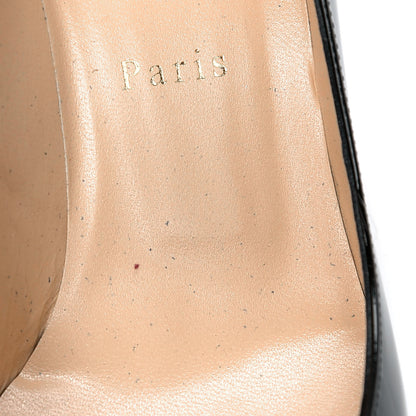 Christian Louboutin Patent Cadrilla 70 Pumps 37.5 Black 6 of 8