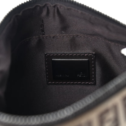 Fendi Zucchino Pochette Dark Brown 6 of 9