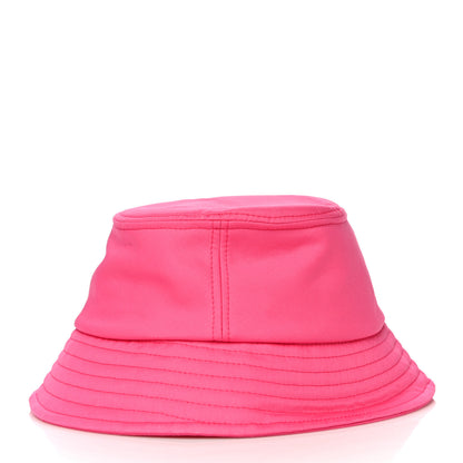 Chanel Canvas CC Bucket Hat M Fuchsia Orange 3 of 6