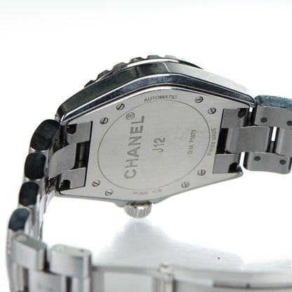 Chanel Titanium Ceramic 38mm J12 Chromatic Automatic Watch 6 of 8