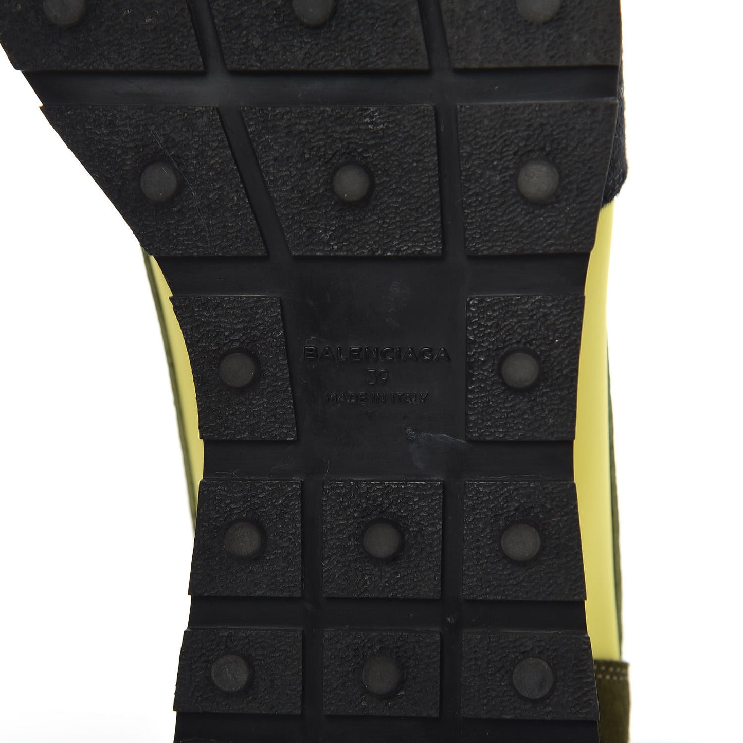 Calfskin Race Runner Sneakers 39 Neon Black