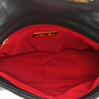 Chanel Goatskin Quilted Medium Chanel 19 Flap Black 5 of 10