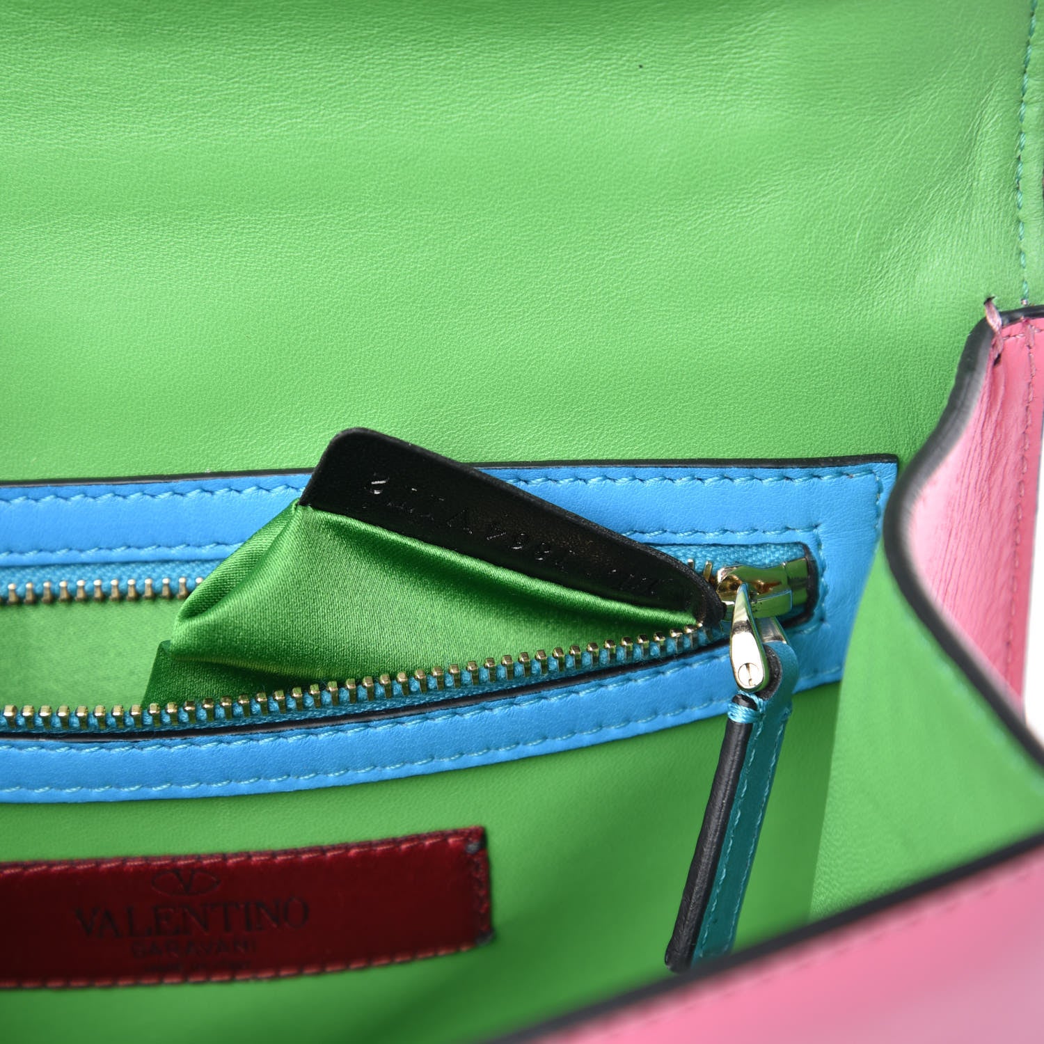 Valentino Garavani Vitello Mini Glam Lock Rockstud Flap Multicolor 7 of 10