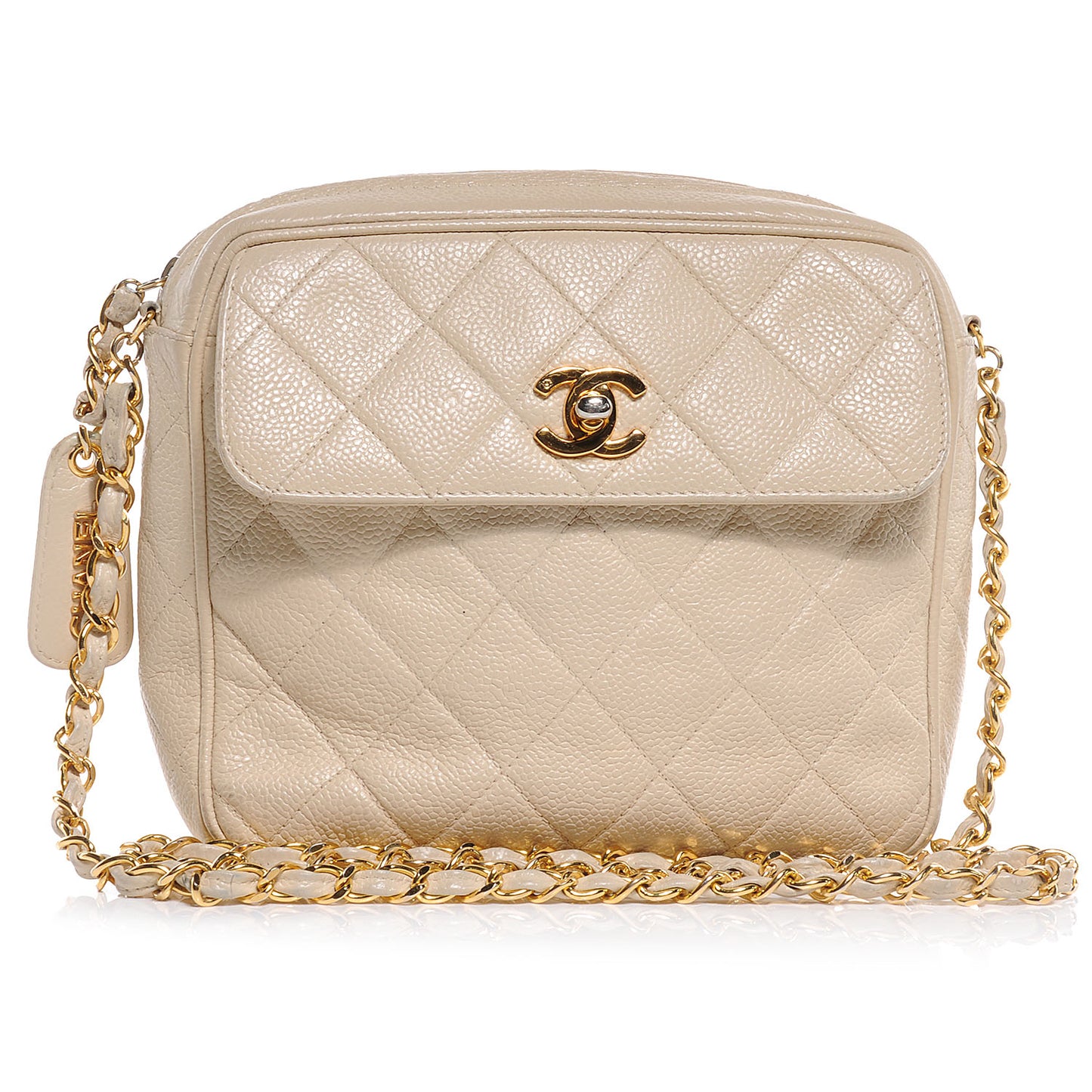 Caviar Camera Case Beige