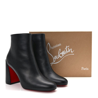 Christian Louboutin Calfskin Turela 85 Ankle Boots 36.5 Black 8 of 8