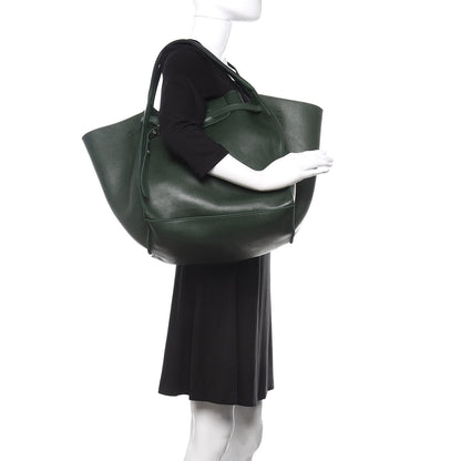 Celine Smooth Calfskin Medium Big Bag Dark Green 2 of 13