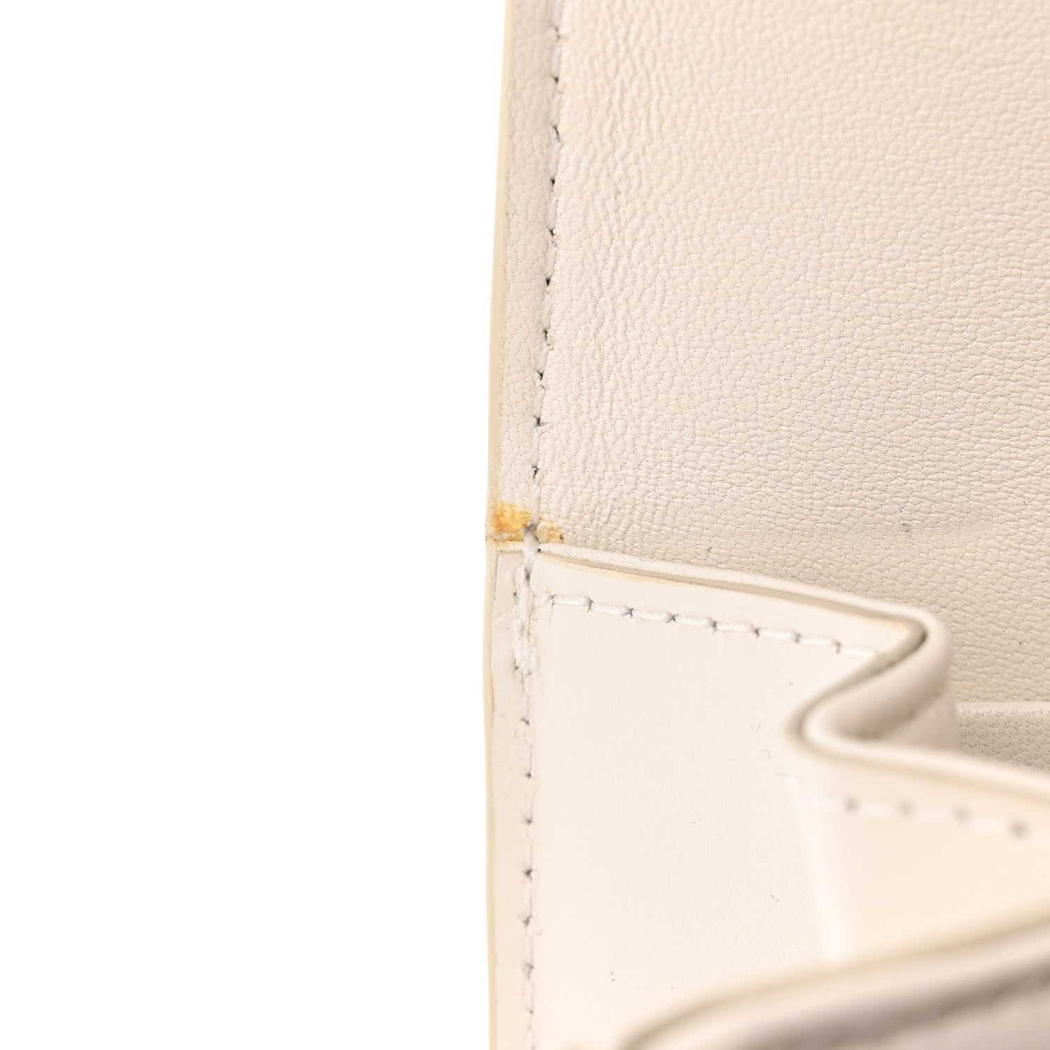 Celine Shiny Calfskin Medium Triomphe White 18 of 18