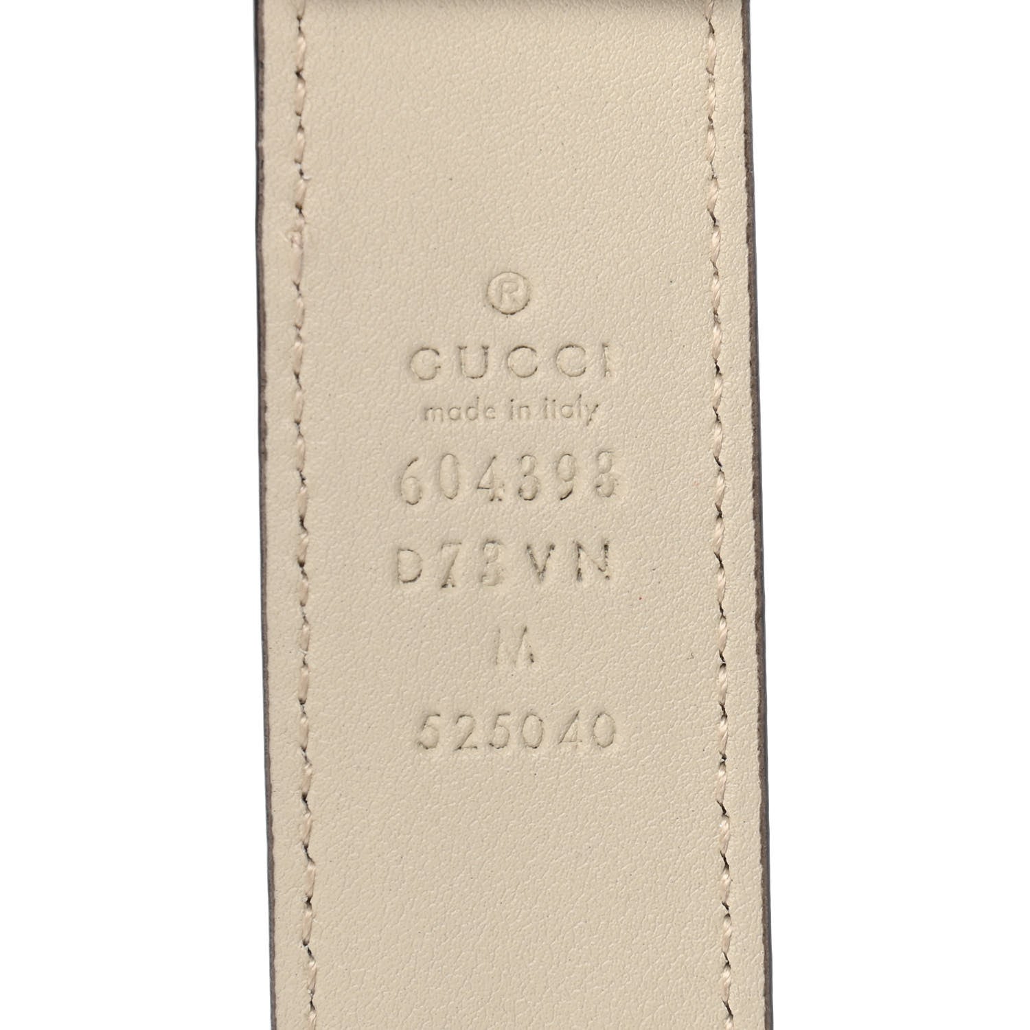 Gucci Calfskin Childrens Heart Belt Bag M White 7 of 9