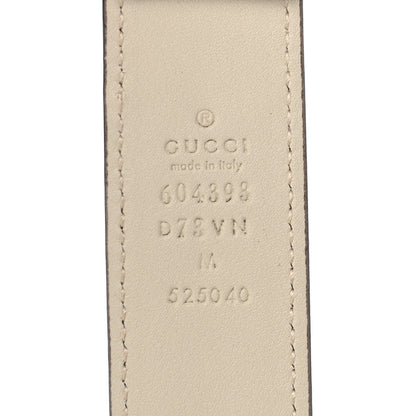 Gucci Calfskin Childrens Heart Belt Bag M White 7 of 9