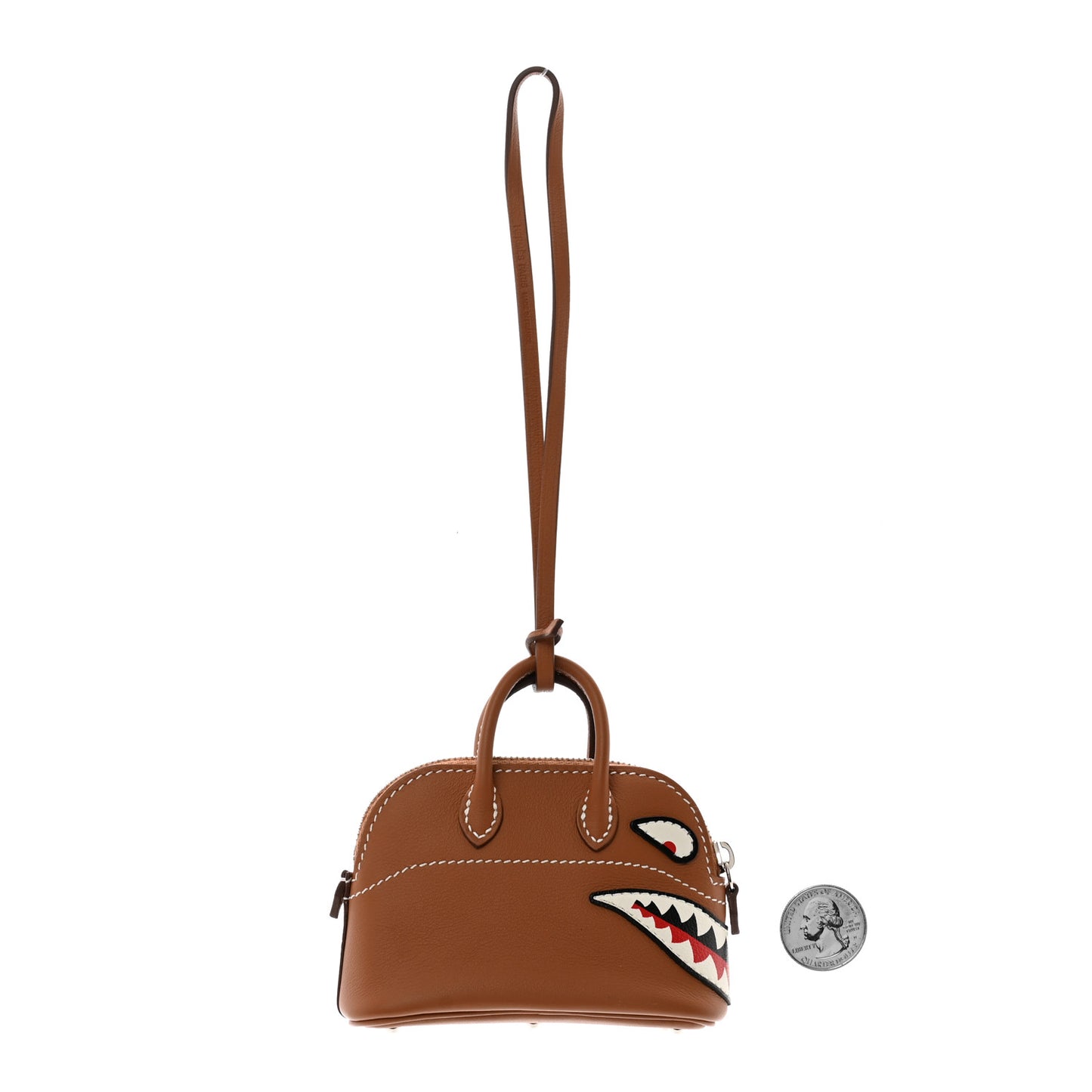 Swift Shark Bolide Bag Charm Gold