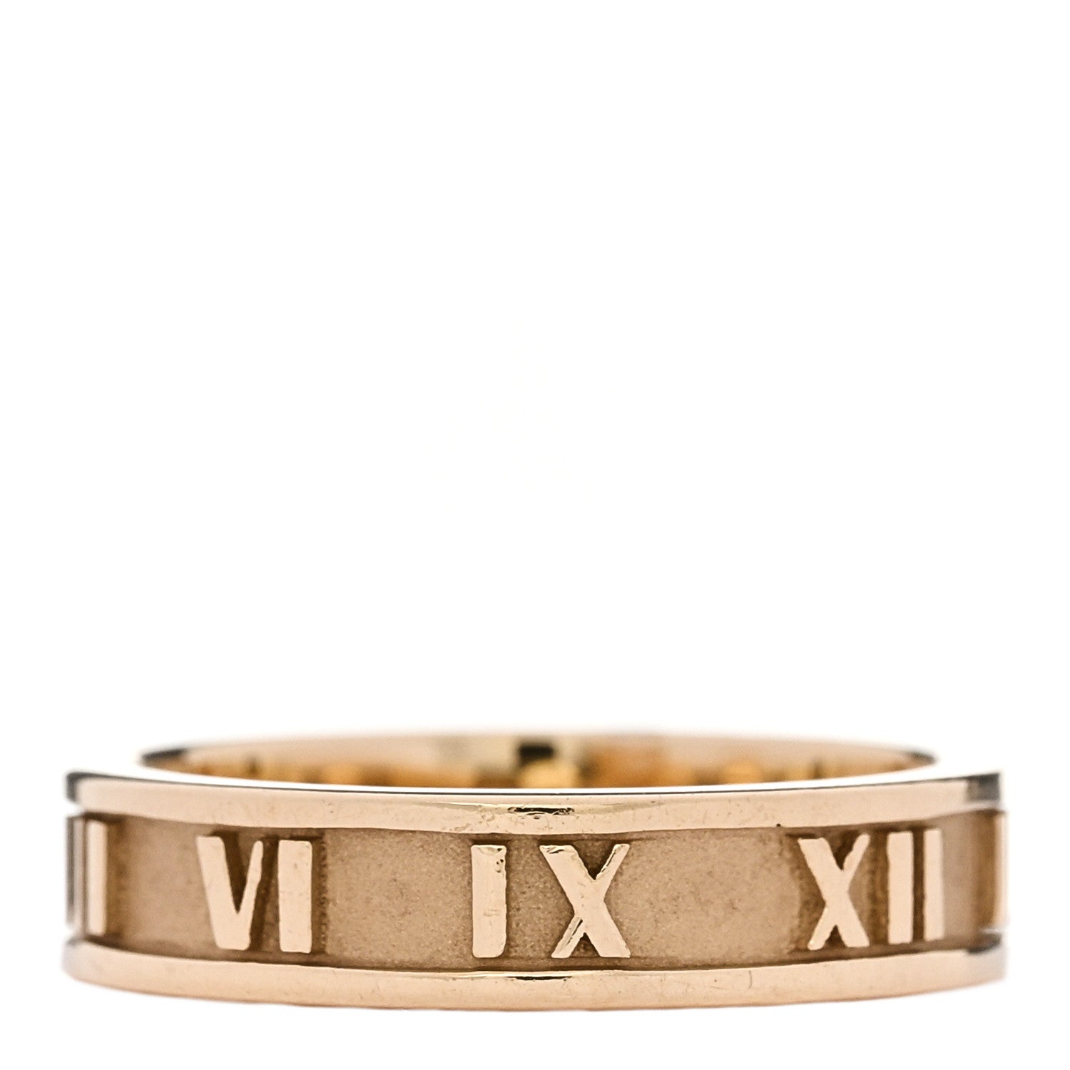 Tiffany 18K Yellow Gold Atlas Ring 49 5 1 of 5