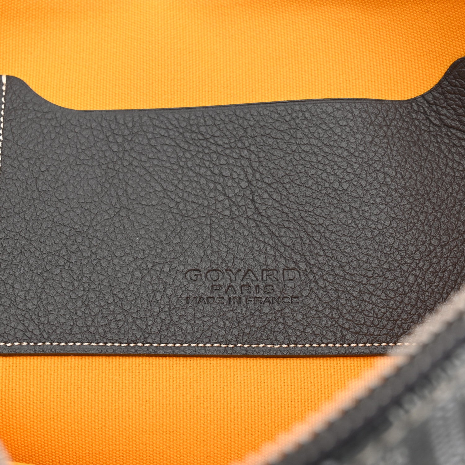 Goyard Goyardine Senat Pochette MM Grey 6 of 7