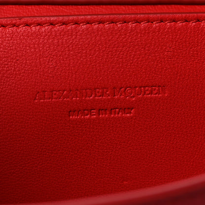 Alexander McQueen Calfskin Insignia Pouch Red 6 of 10