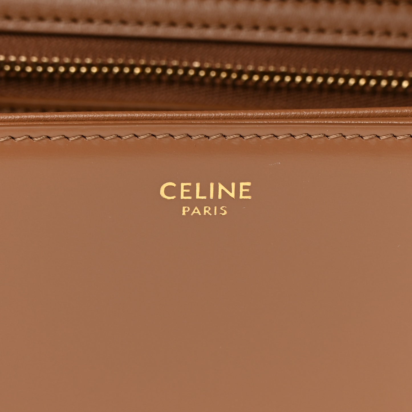 Shiny Calfskin Teen Triomphe Bronze