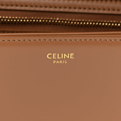 Celine Shiny Calfskin Teen Triomphe Bronze 6 of 14