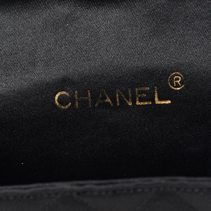 Chanel Satin Quilted Micro Mini Flap Black 6 of 12