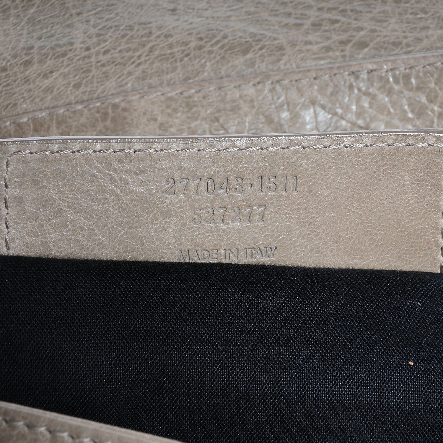 Balenciaga Agneau Folk Messenger Papyrus 11 of 11