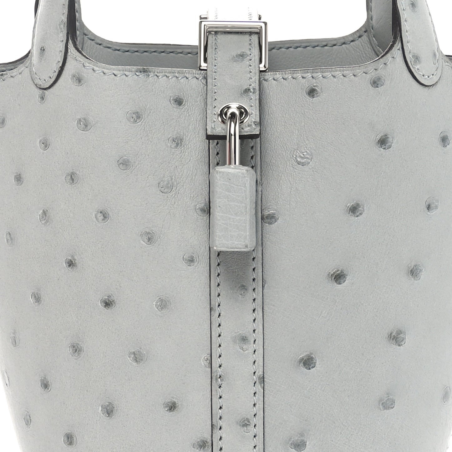 Ostrich Micro Picotin Lock Bleu Glacier