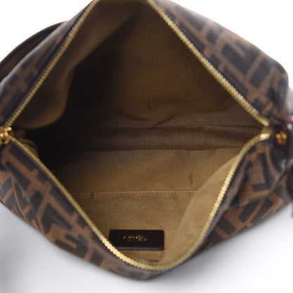 Fendi Zucca Vitello Chef Crossbody Bag Tobacco Moro 5 of 14