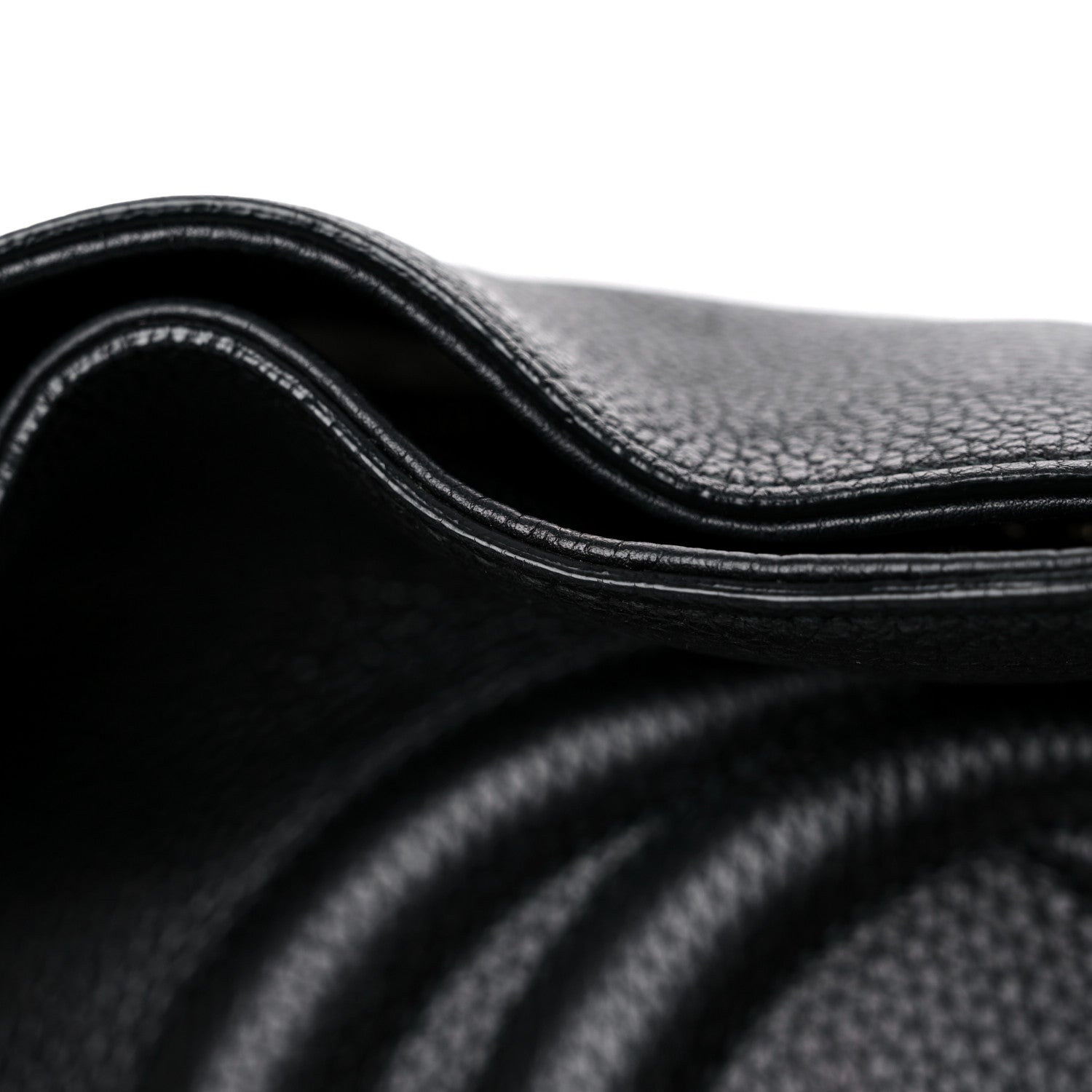 Gucci Pebbled Calfskin Medium Soho Chain Shoulder Bag Black 15 of 15