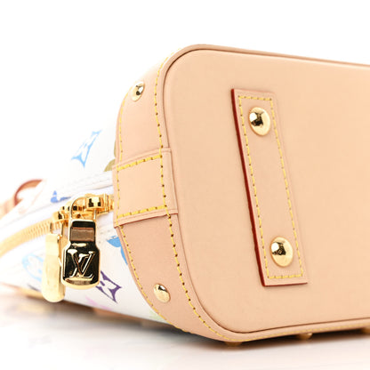 Louis Vuitton LV x TM Monogram Multicolor Alma BB White 8 of 10