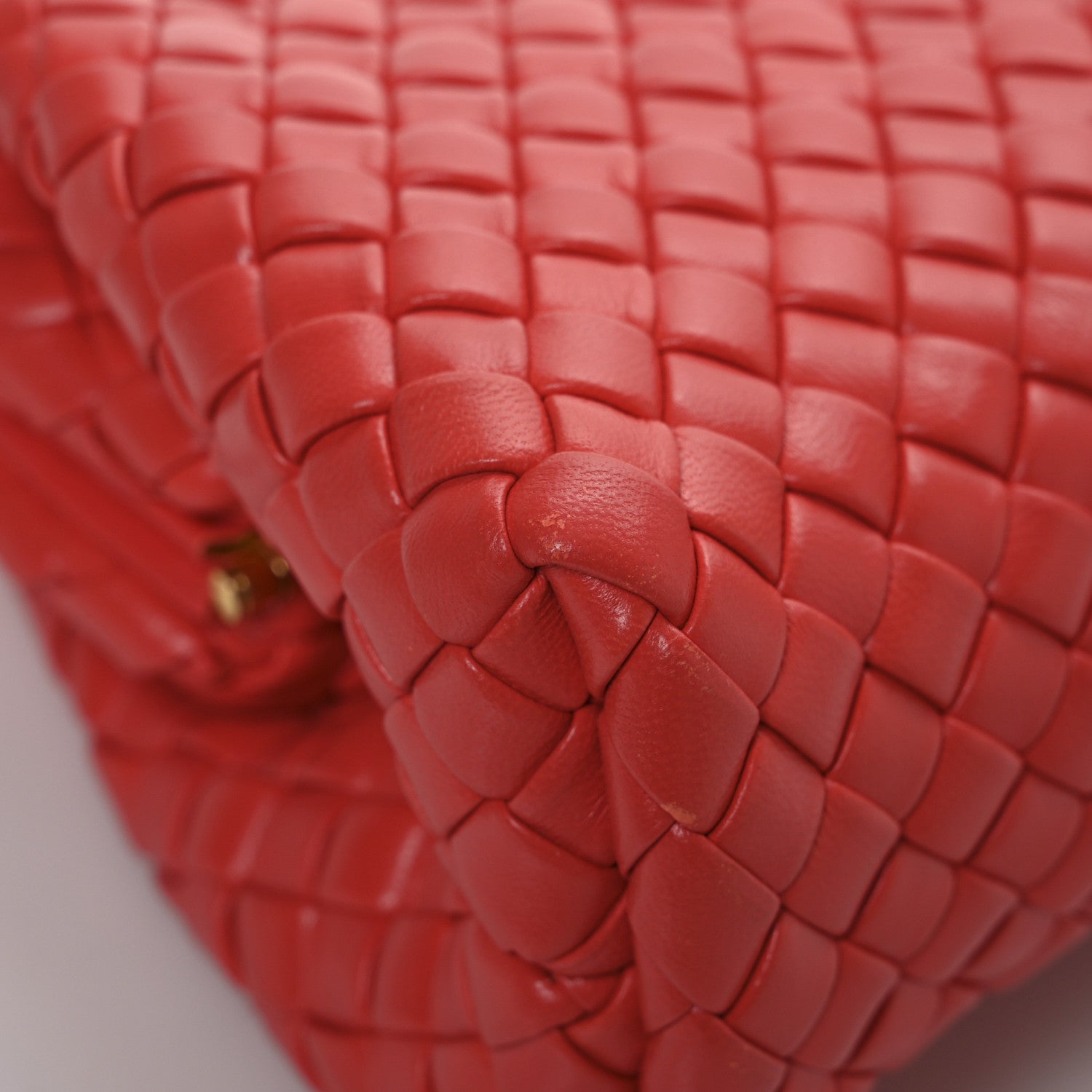 Bottega Veneta Nappa Intreccio Mini Padded Handle Bag Sunburst 10 of 11