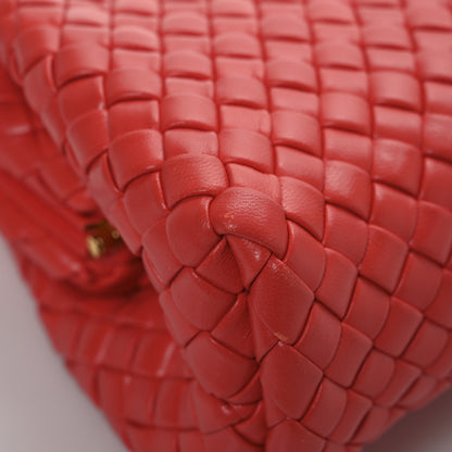 Bottega Veneta Nappa Intreccio Mini Padded Handle Bag Sunburst 10 of 11