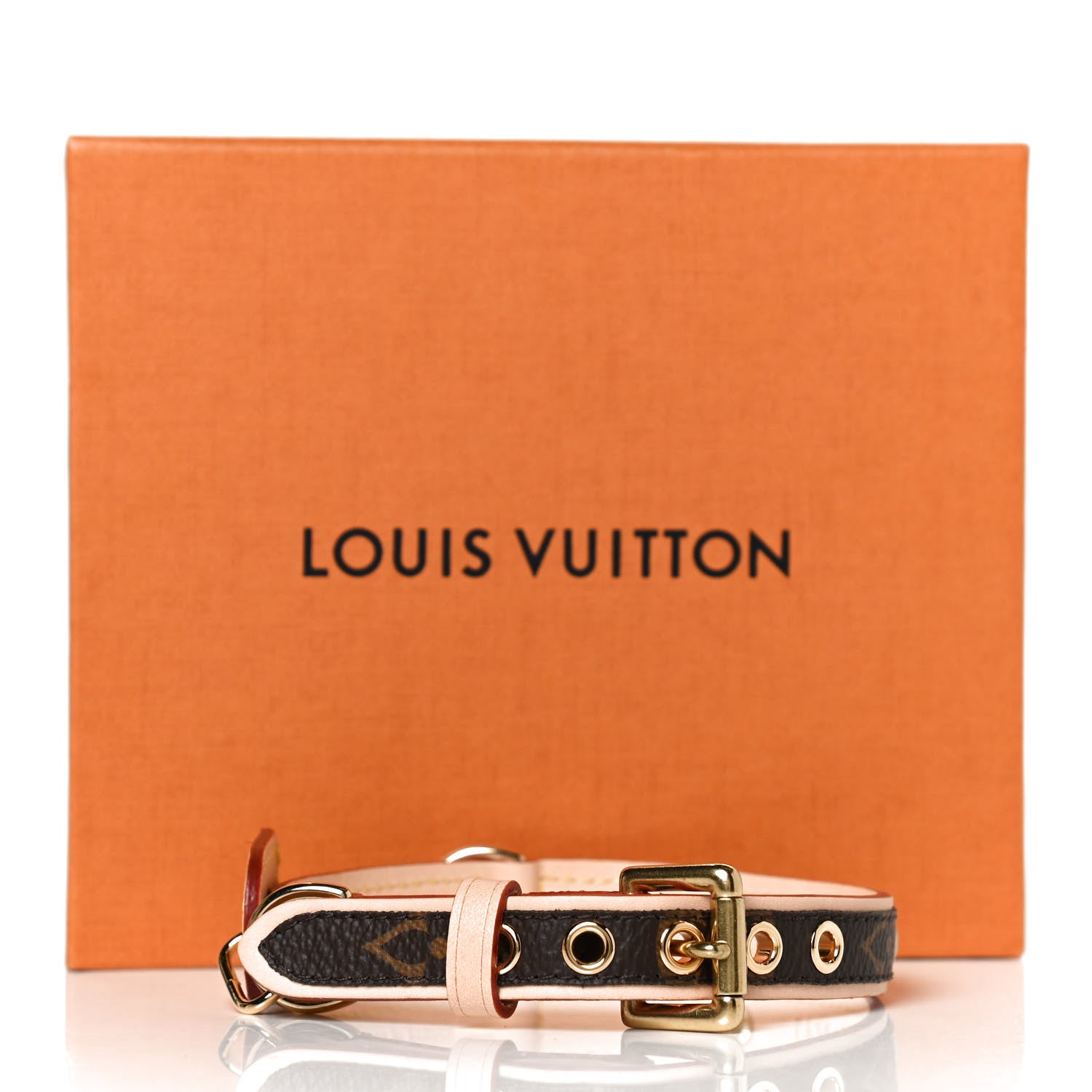Louis Vuitton Monogram Baxter Dog Collar 9 of 9