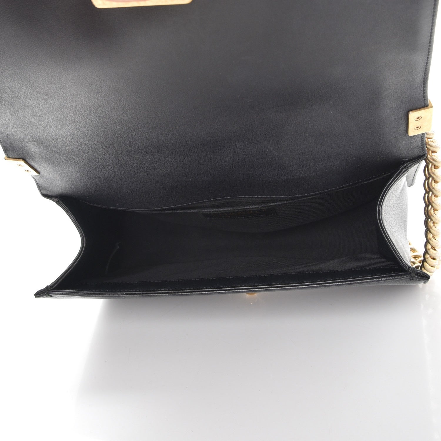 Chanel Calfskin Quilted Medium Boy Flap Black 6 of 15