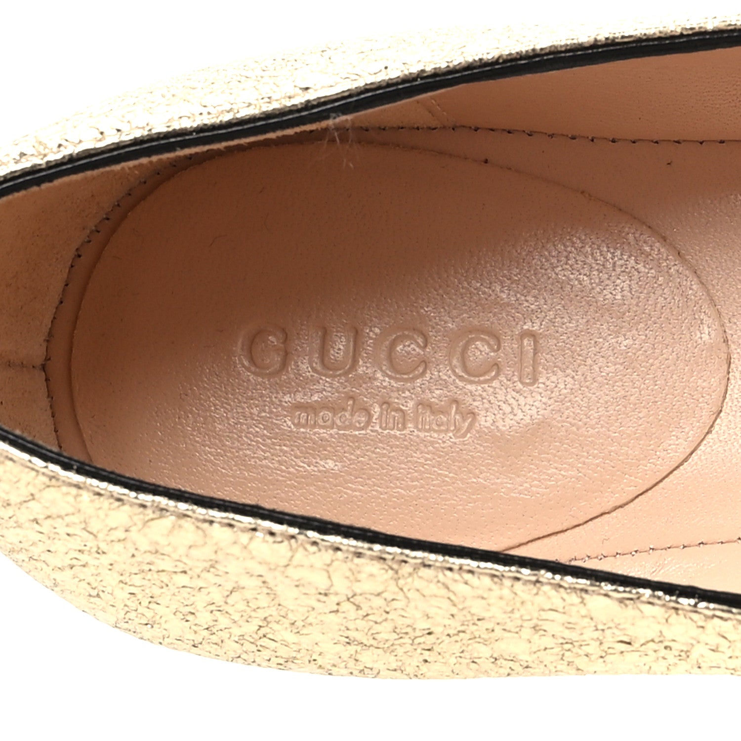 Gucci Galassia GG Marmont Fringe Flats 36 Platino 8 of 8