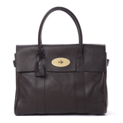Mulberry Classic Grain Calfskin Bayswater Chocolate 1 of 12
