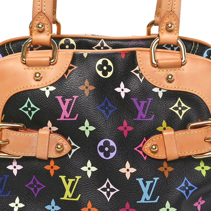 Louis Vuitton Monogram Multicolor Claudia Black 6 of 9
