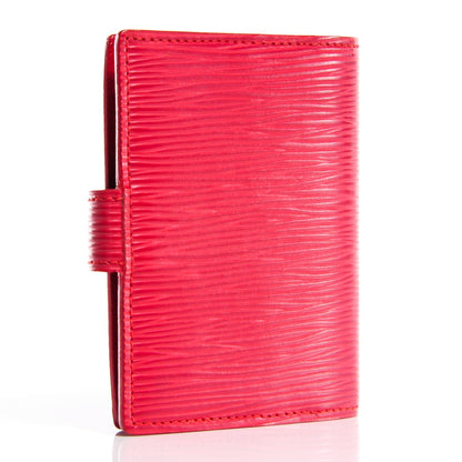 Louis Vuitton Epi Mini Agenda Rouge 3 of 8