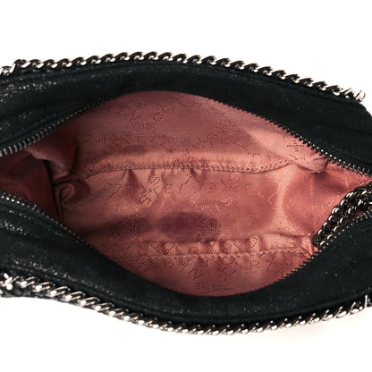 Stella McCartney Shaggy Deer All Over Studs Falabella Crossbody Camera Bag Black 4 of 11
