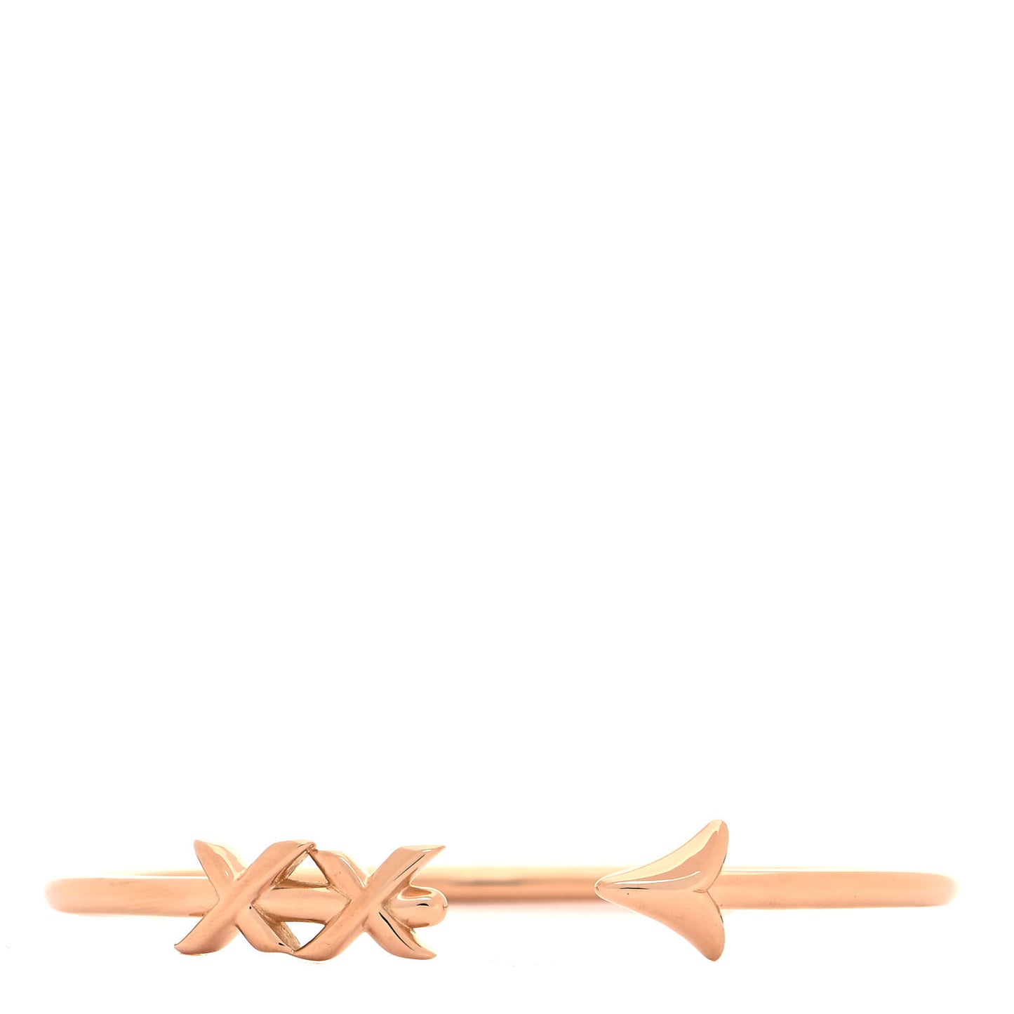 18K Rose Gold Paloma's Graffiti Arrow Cuff Bracelet