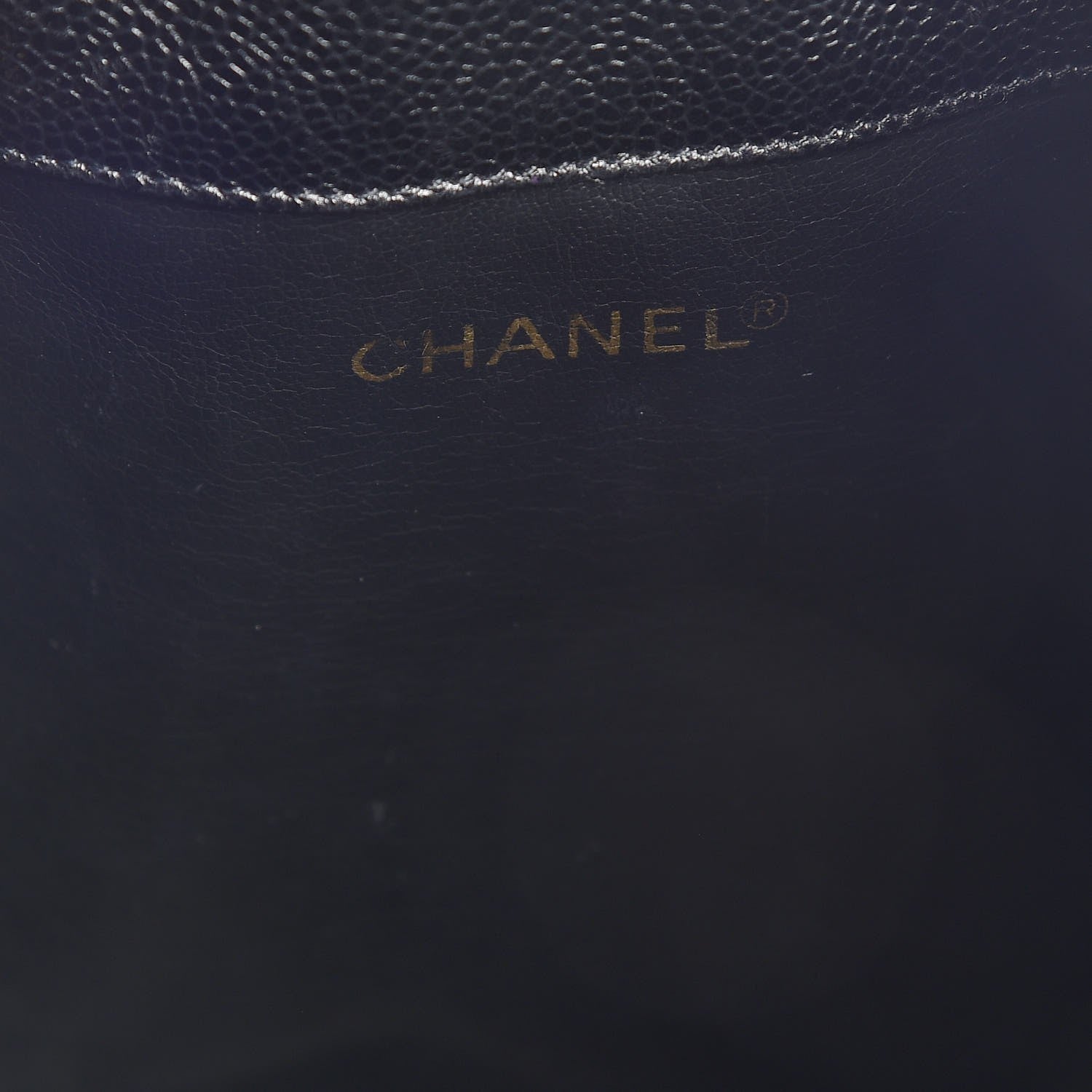 Chanel Caviar CC Drawstring Shoulder Bag Black 7 of 10