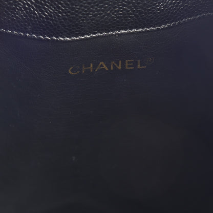 Chanel Caviar CC Drawstring Shoulder Bag Black 7 of 10