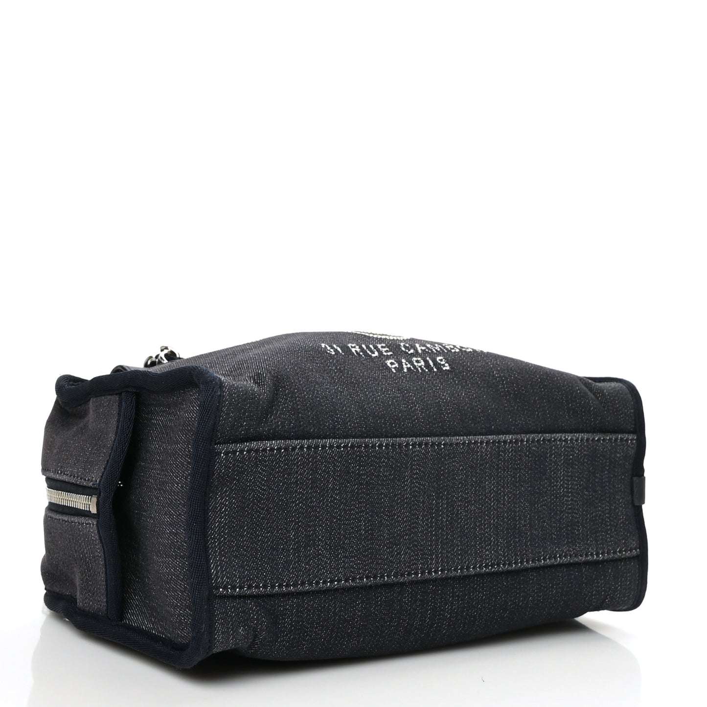 Denim Deauville Bowling Bag Dark Blue