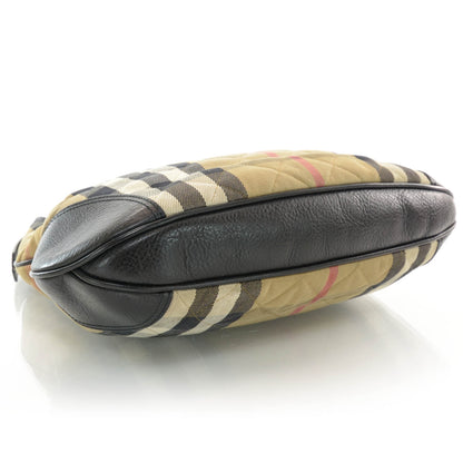 Burberry House Check Quilted Brook Hobo 4 of 7