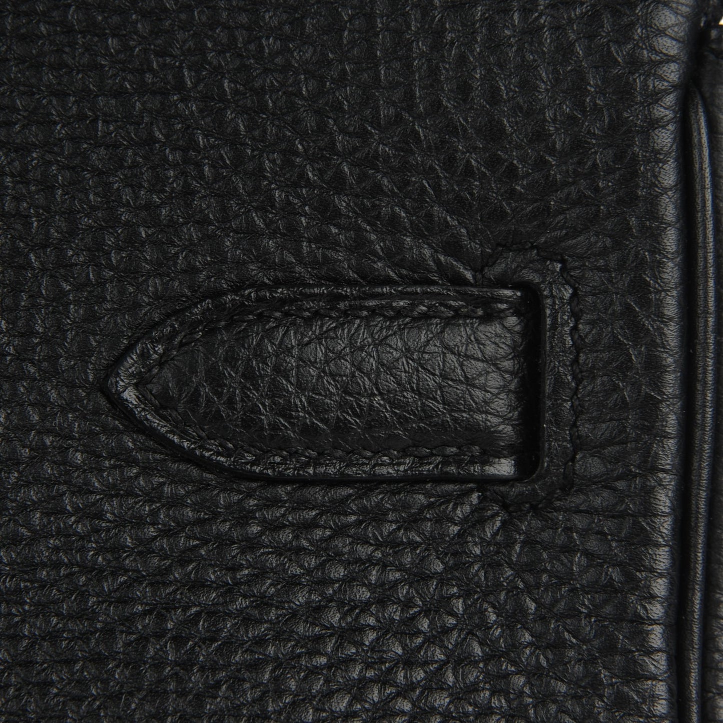 Taurillon Clemence Birkin 30 Black