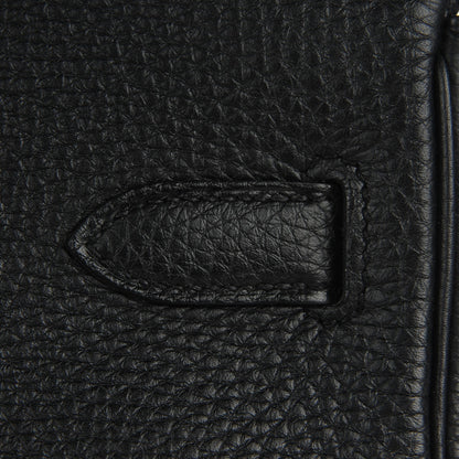 Hermes Taurillon Clemence Birkin 30 Black 21 of 22