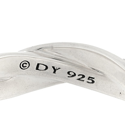 David Yurman Sterling Silver 6mm DY Helios Band Ring 64 10.75 4 of 5