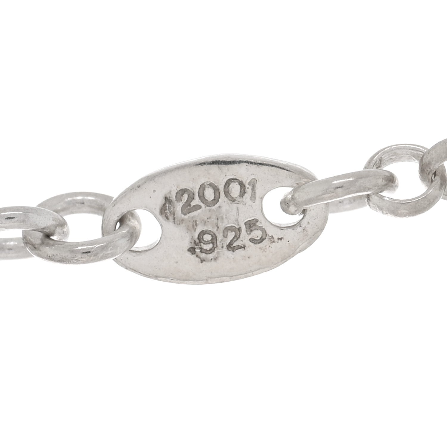 Chrome Hearts Sterling Silver Roll Chain Necklace 20" 5 of 5